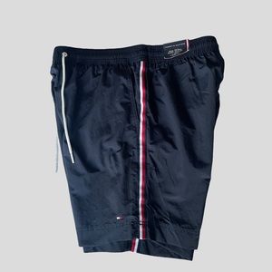 Blue Tommy Hilfiger Swim Trunks Size Medium